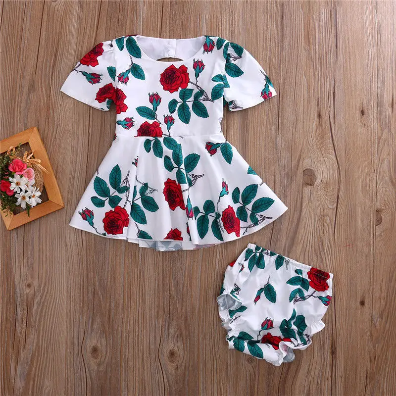 

GC144A cute design printing cotton sleeveless baby girl dress, As picture showed