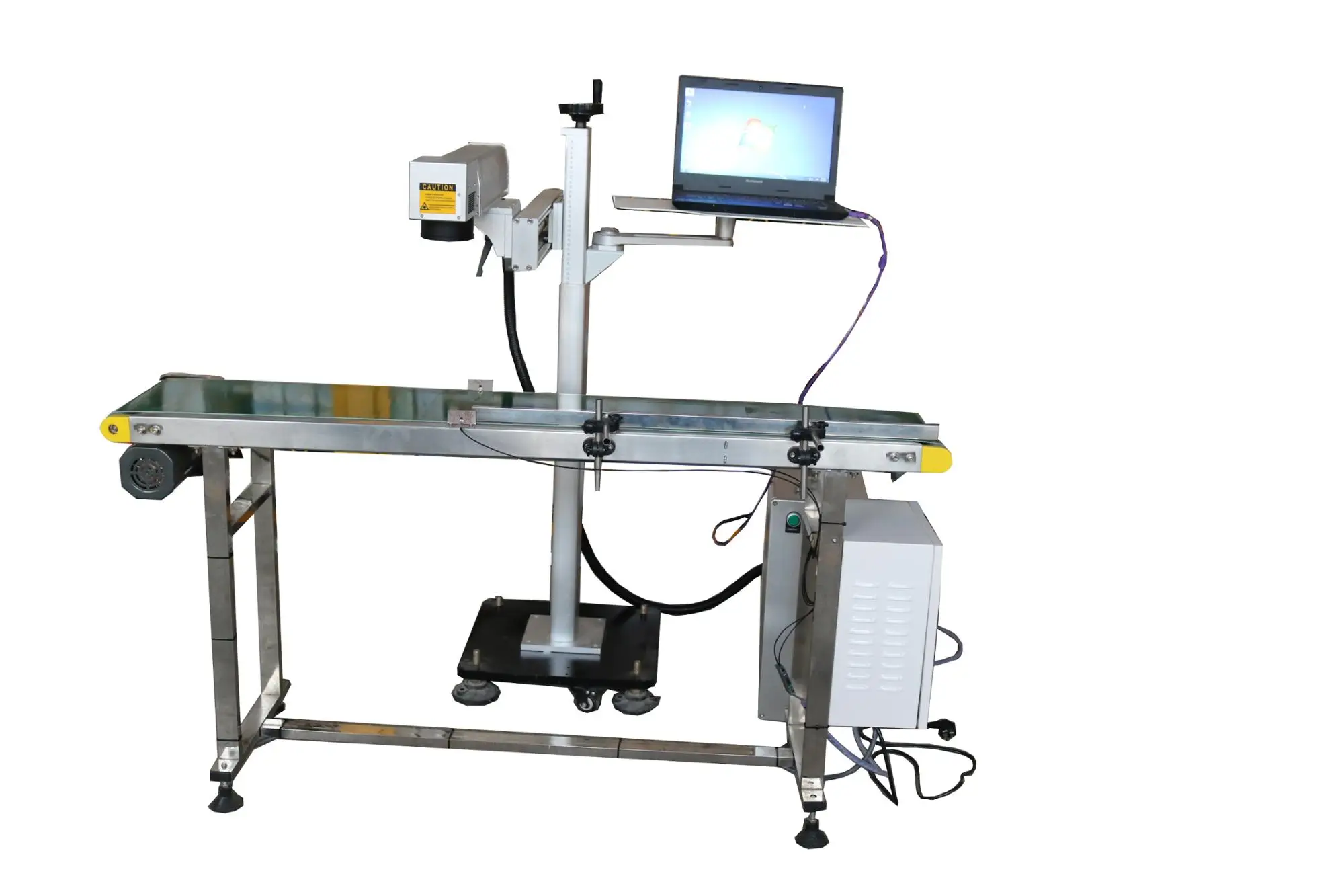 Top Quality Laser Marking System Lxf20w Conveyor Belt Laser Marking
