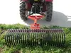 360 rotation tractor rake