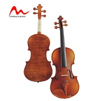 

4/4 violin solid maple wood high quality handcrafted OEM manufacturer wholesale low price MV-20