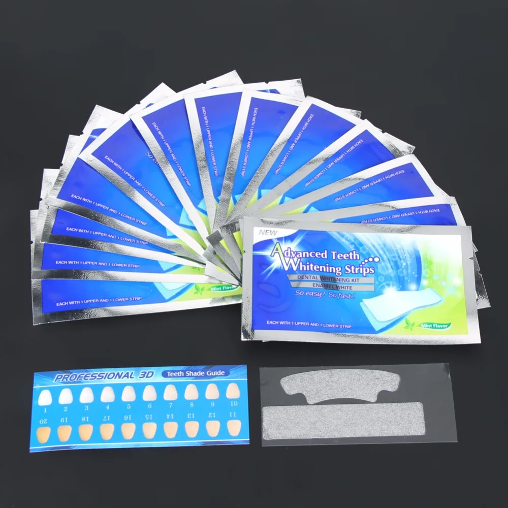 

new product ideas 2019 3d teeth whitening gel strips, N/a