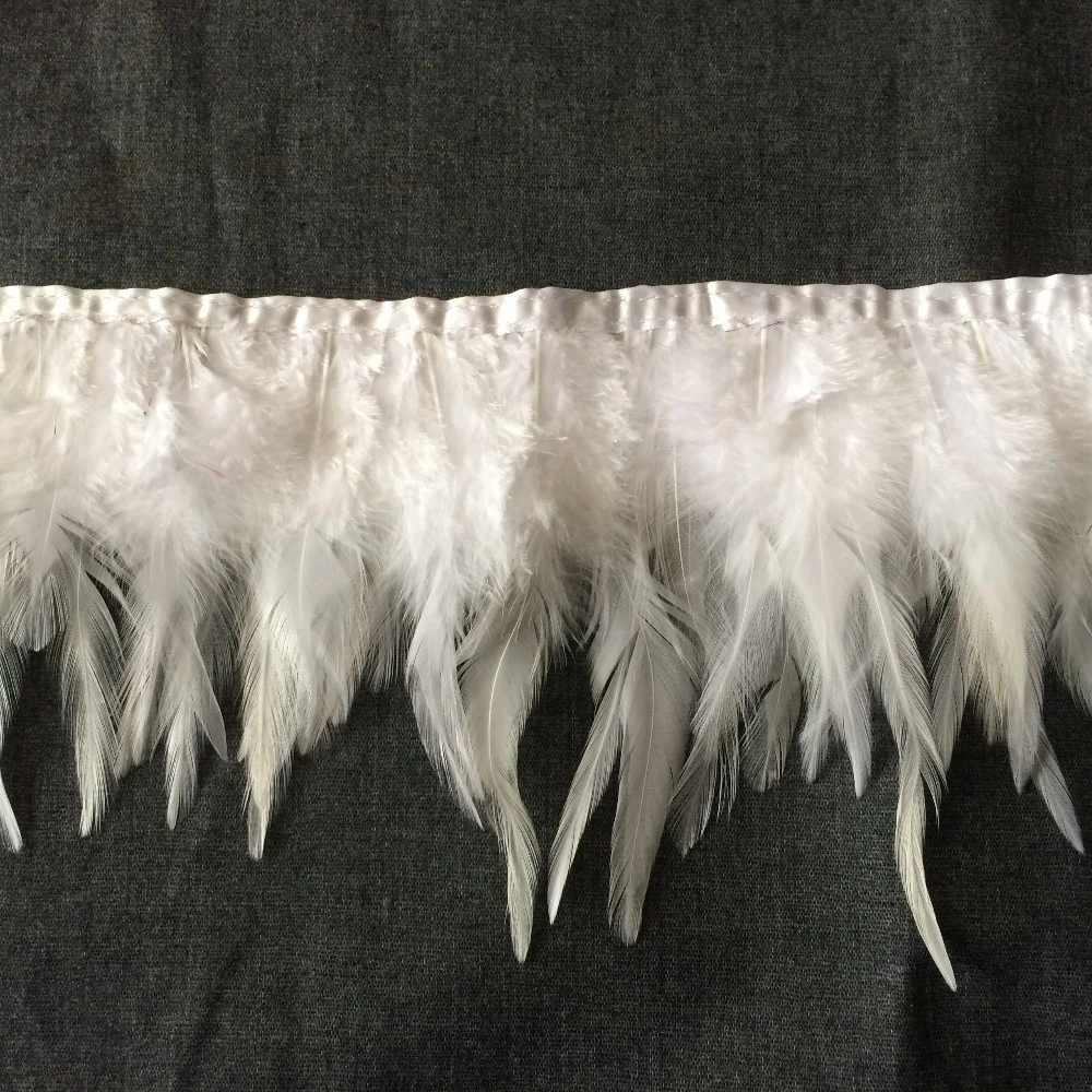 
China factory Wholesale hot selling Fashion white feather trimming  (680848614)