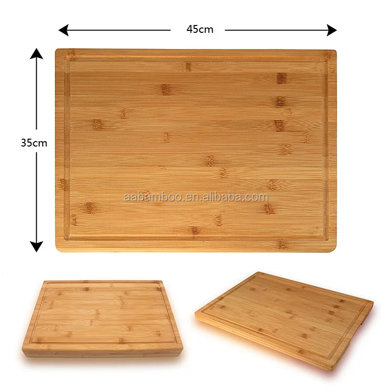 Custom Grooved Bamboo Choppoing Board with Food Safe Standard| Alibaba.com