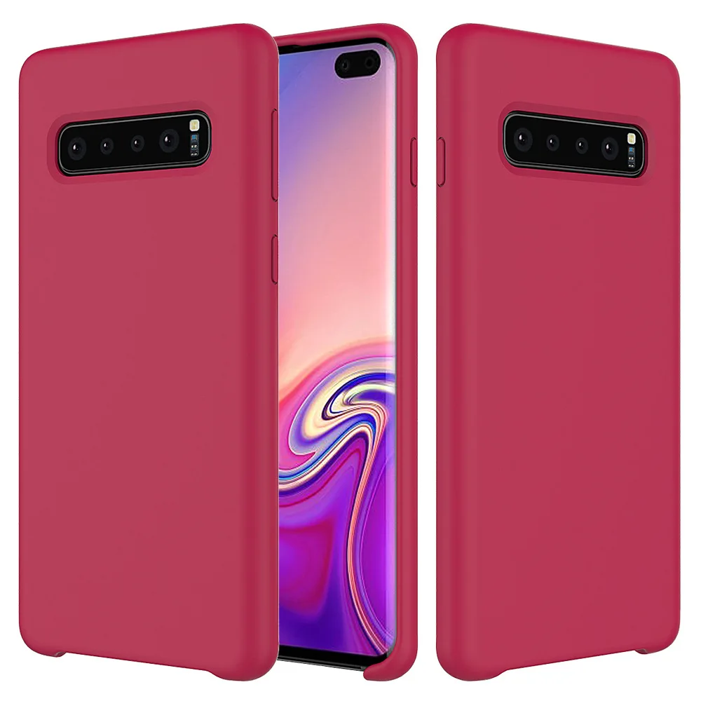 

Ultra Slim Shockproof Liquid Silicone Soft Rubber Case for Samsung Galaxy S10