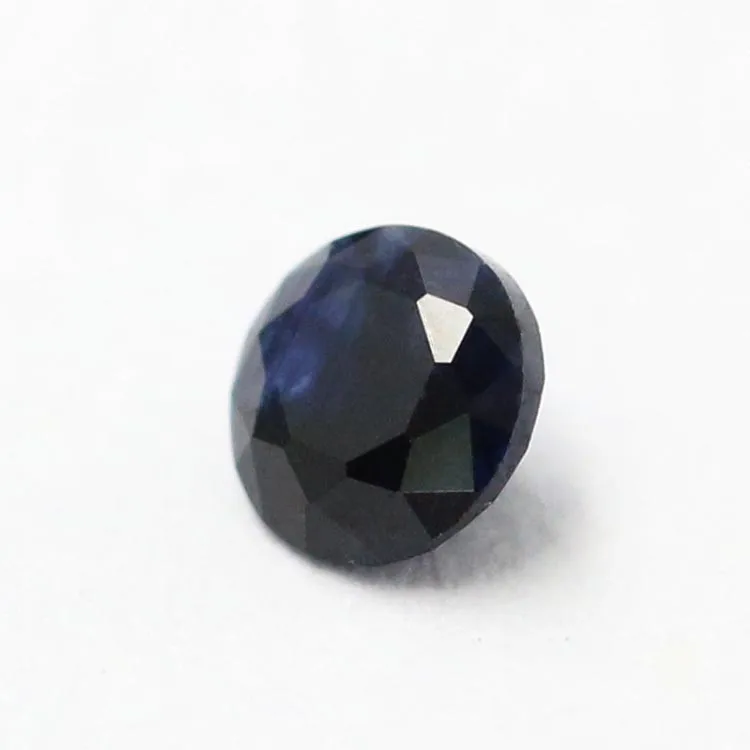 raw black sapphire