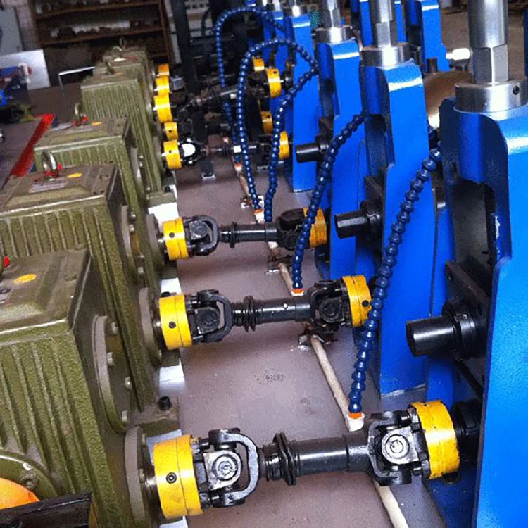 
HF duct equipment production line stainless steel pipe making machine 