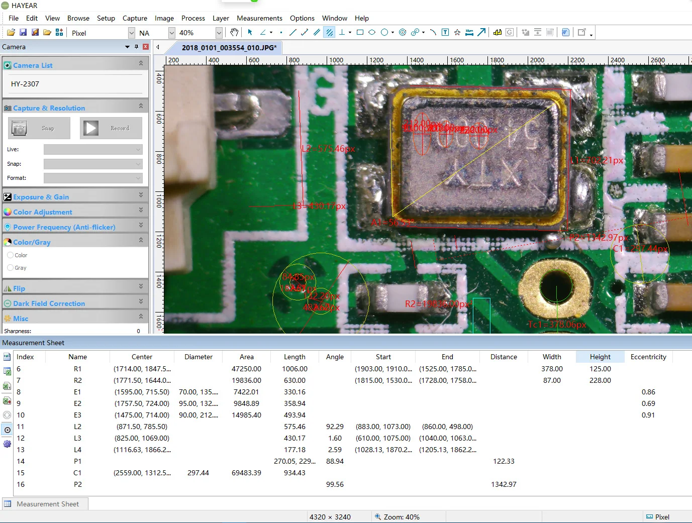 HAYEAR 14MPデジタル顕微鏡カメラHDMI互換USB産業用デジタル拡大鏡顕微鏡用CCDカメラの測定| Alibaba.com