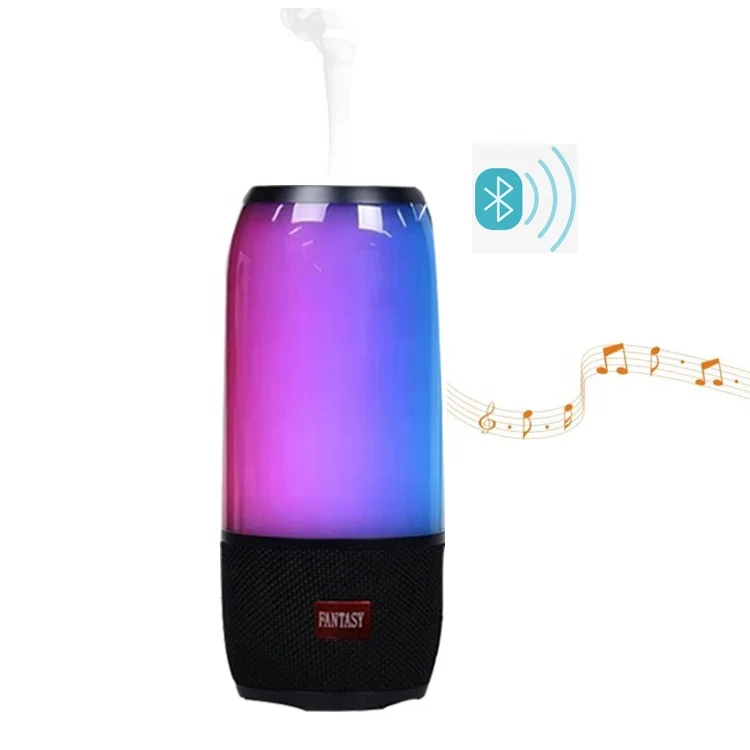 

2019 New Portable Aroma Diffuser Humidifier LED Wireless BT 4.2 Speaker with Rechargeable built in Lithiun Battery