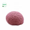 100% Pure Natural Konjac Facial sponge French red clay Konjac Sponge,Facial Cleansing Sponge