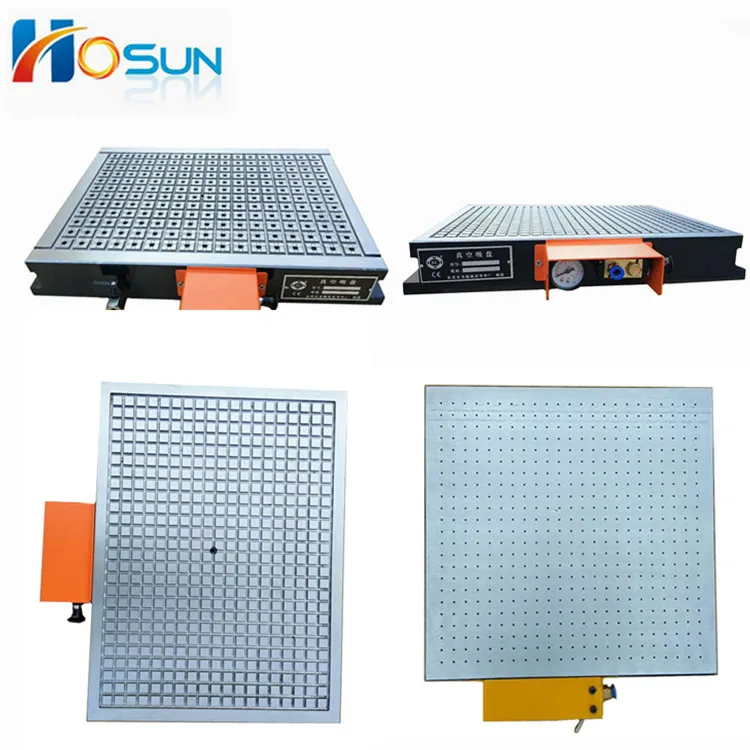 Automatic Pressure Holding Vacuum Suction Chuck Plastic Glass Suction Table