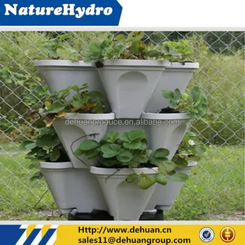 Stackable Plastic Garden Pots/net Pot For Vegetable - Buy Stackable