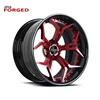 Matt Colors Curve Spoke 1pc 2pcs 3 pcs Forged Car Wheel