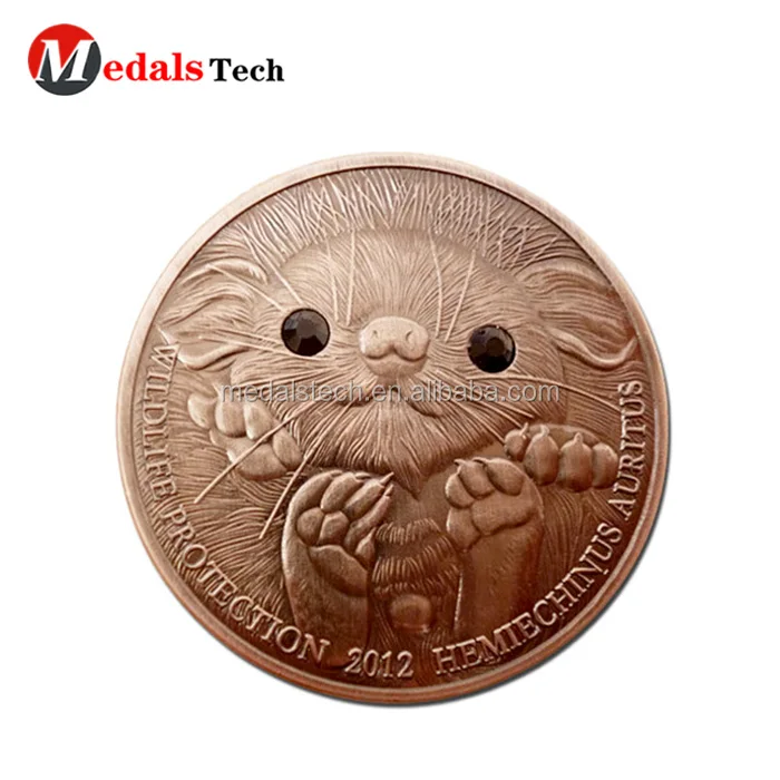 批发便宜的纪念品定制3D美国海军挑战硬币