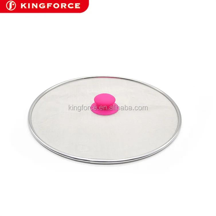 Steel Mesh Oil Splatter Screen Protector Cover Mesh Lid Splatter Guard