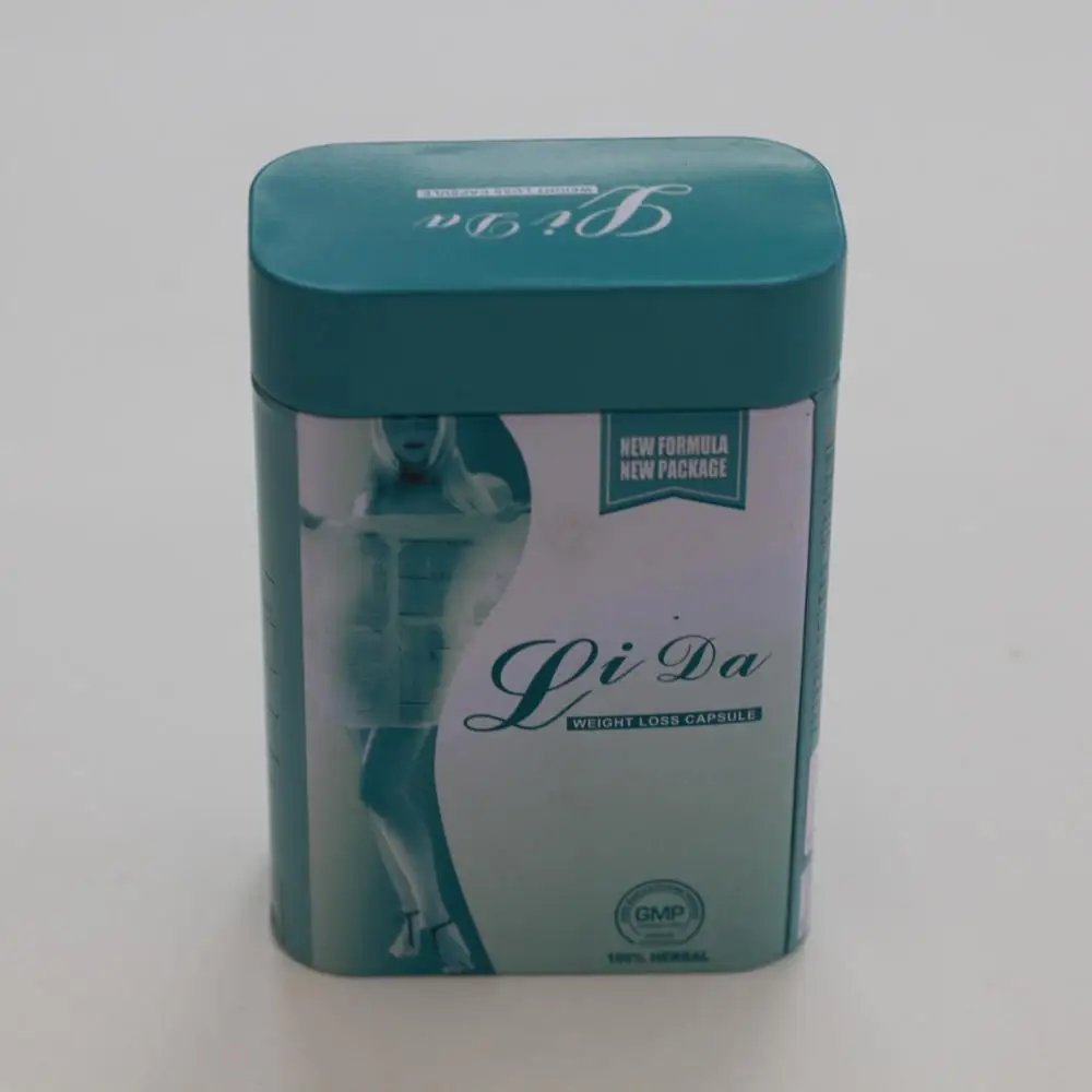 
Capsule Tin Box for losing weight packing, Ishou Tin Box 