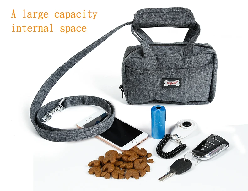 New Dog Walking Leash Bag Pet Treat Tote Buy Dog Leash Bag,Dog