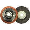 BKH Brand Red Aluminum oxide flap disc stainless steel sanding Disc Flap 2018