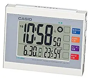 Buy Announcement Casio Temperature And Hygrometer With Living Environment Radio Clock Idl 140j 7jf In Cheap Price On Alibaba Com