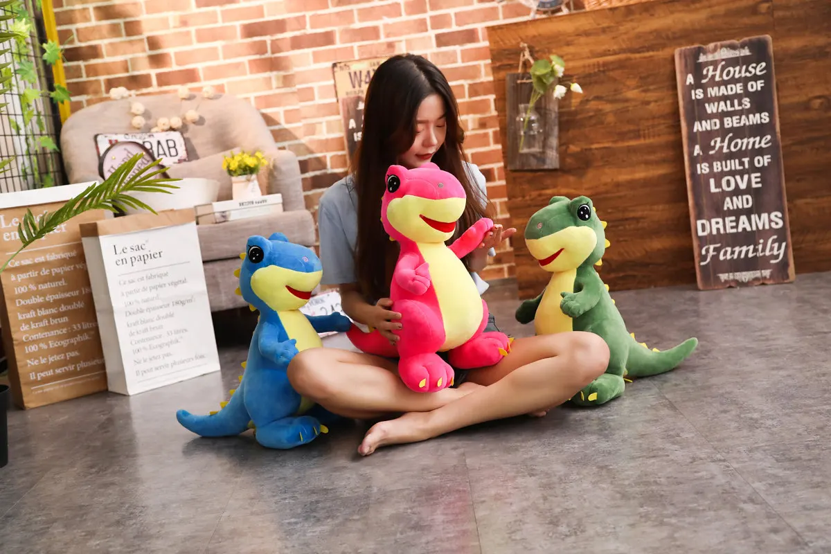 
Kids Favorite Stuffed Animal Toy Dinosaur Tyrannosaurus Adorable Plush Toy Factory Custom Plush Toy 