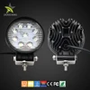 12 24 volt Round Flood and Spot lights Auto 27W LED Work Light with mounting brackets