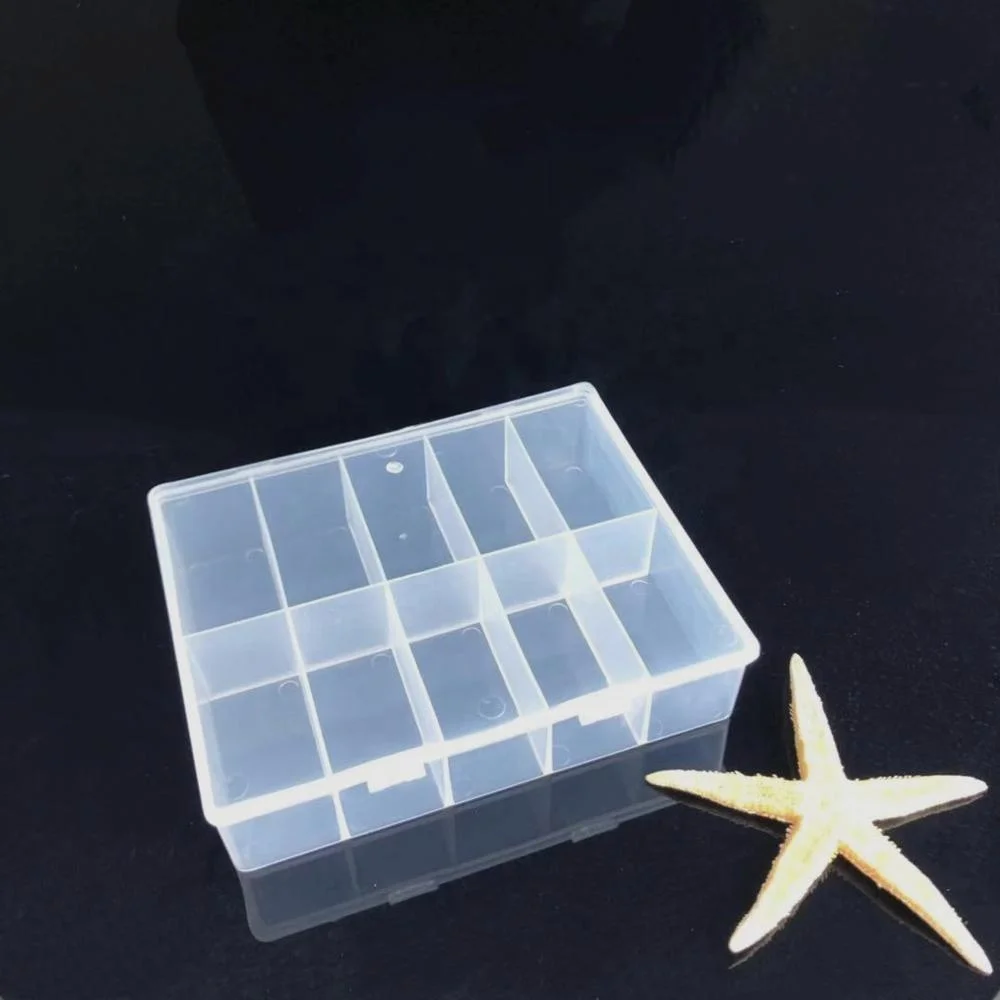 

Wholesales Clear Plastic Fishing Tackle Box Bait Containers, Customized