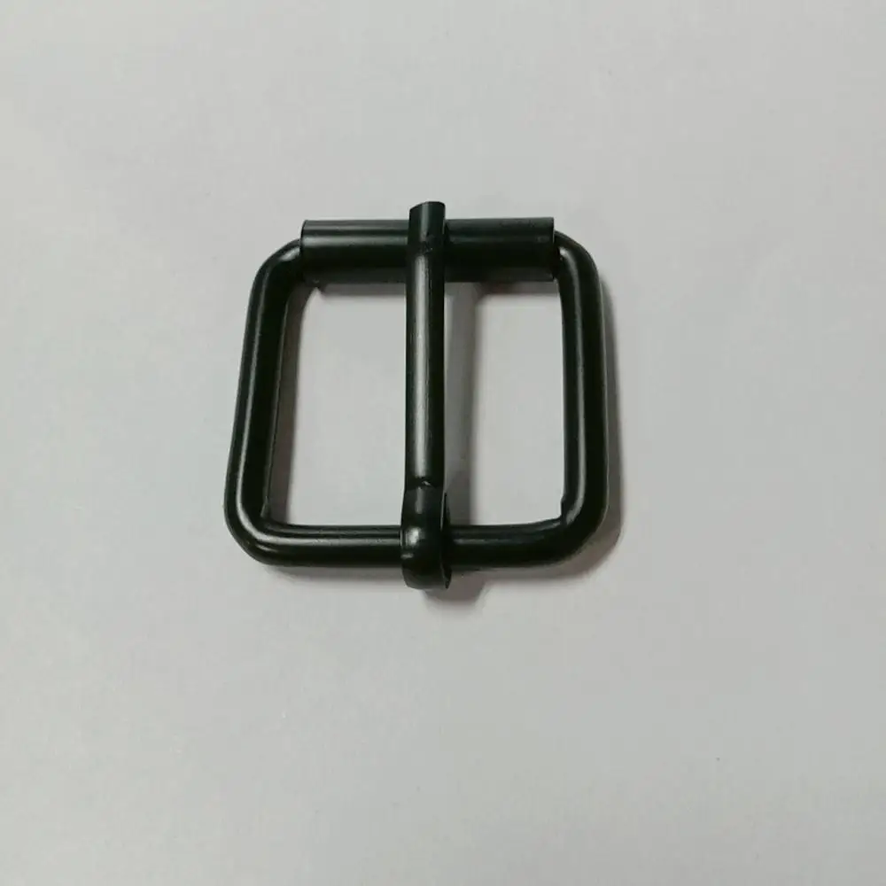 

ladys shoe accessories metal label belt buckle with logo for bag, Customized