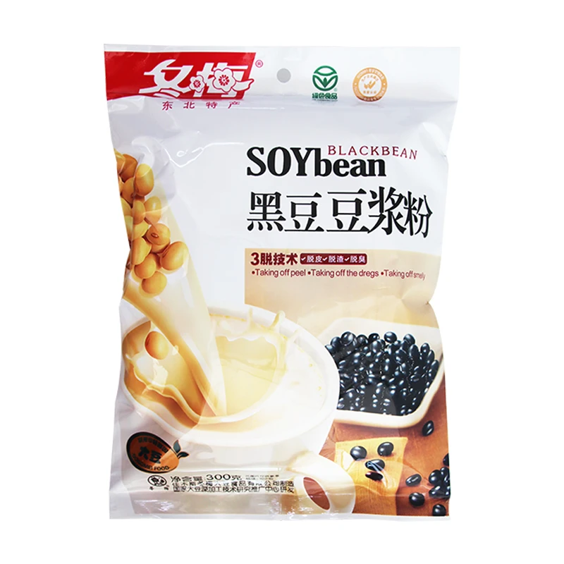 
Black sesame soya-bean milk 