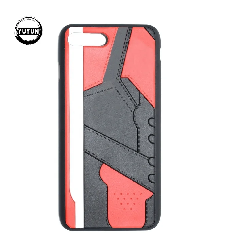 

NEWEST Textured Sneaker Silicon Protective Grippy 3D AJ 1 phone Case