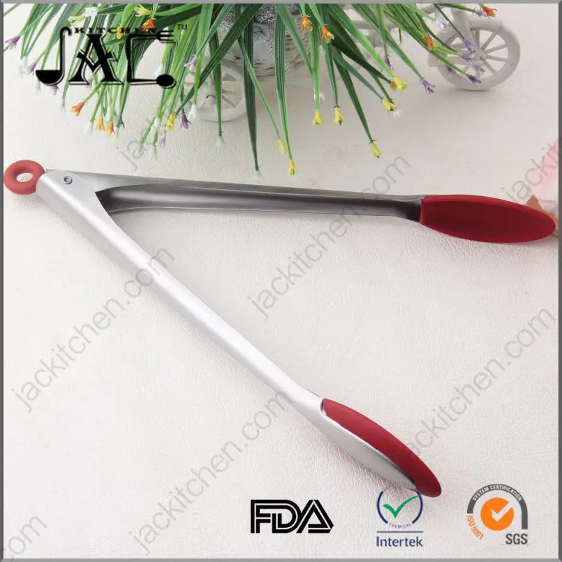 Washable Stainless Steel Pp Silicone Tongs Kitchen