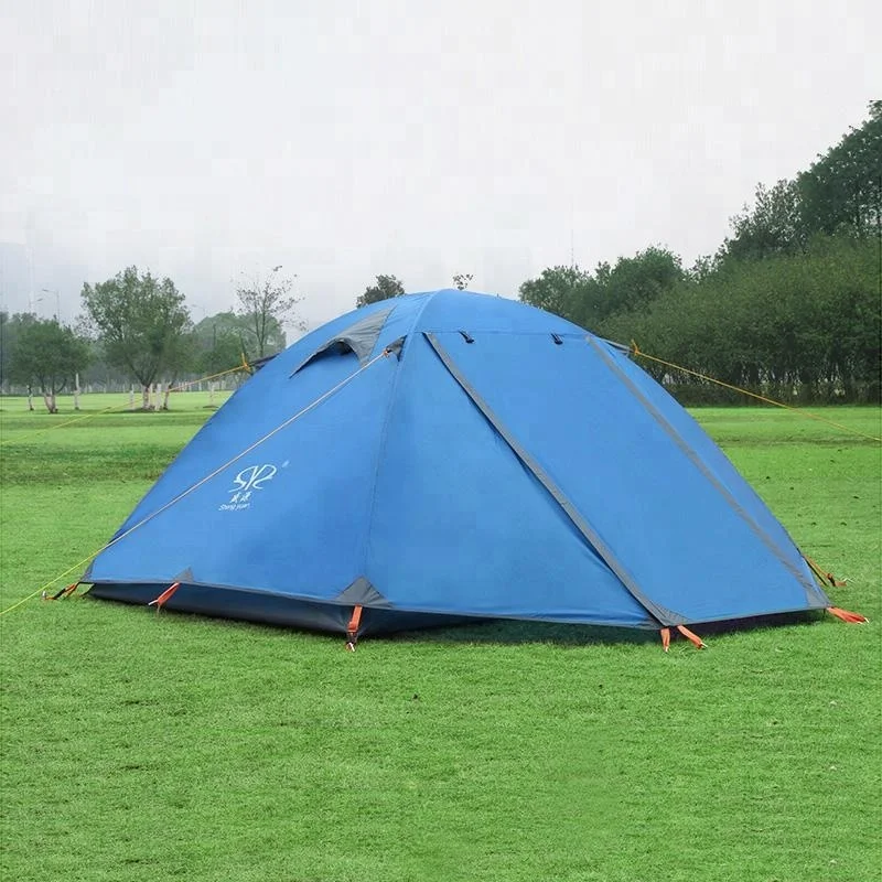 

Ultralight 2 person waterproof double layer 4 season camping tent