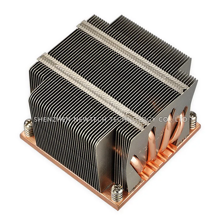 Best Price Heat Pipe Soldering Polished Heat Sink With Retail Packing