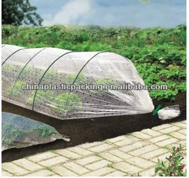 Perforated film for tunnels or flat covering, 500 holes per m