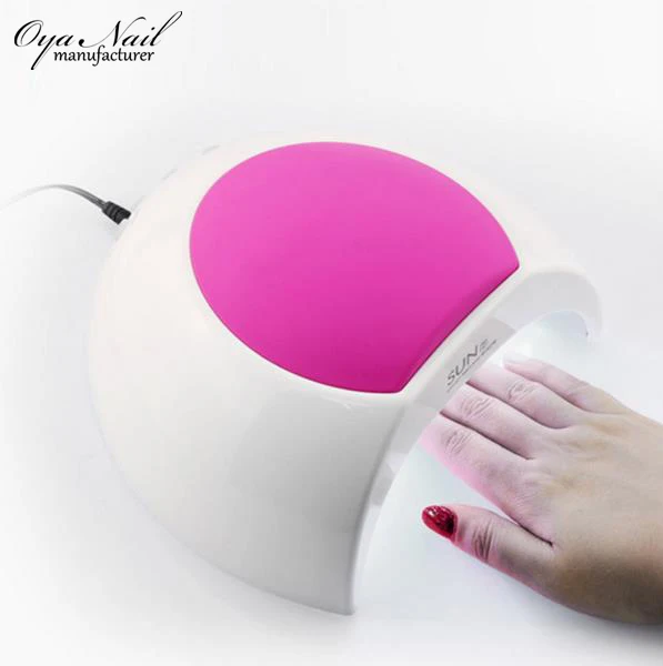 

SUN2C 48W LED UV nail Lamp with 4 Timer Setting,Senor For Gel Nails and Toe Nail Curing, White red