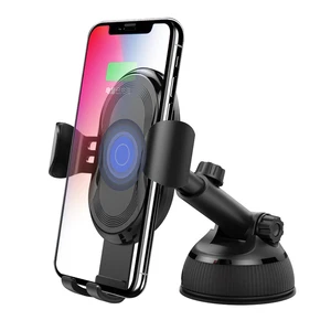 QI Gravity Wireless Car Charger Dashboard Holder