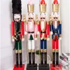 180cm Life size Wooden soldier nutcracker , decorative wooden nutcrackers