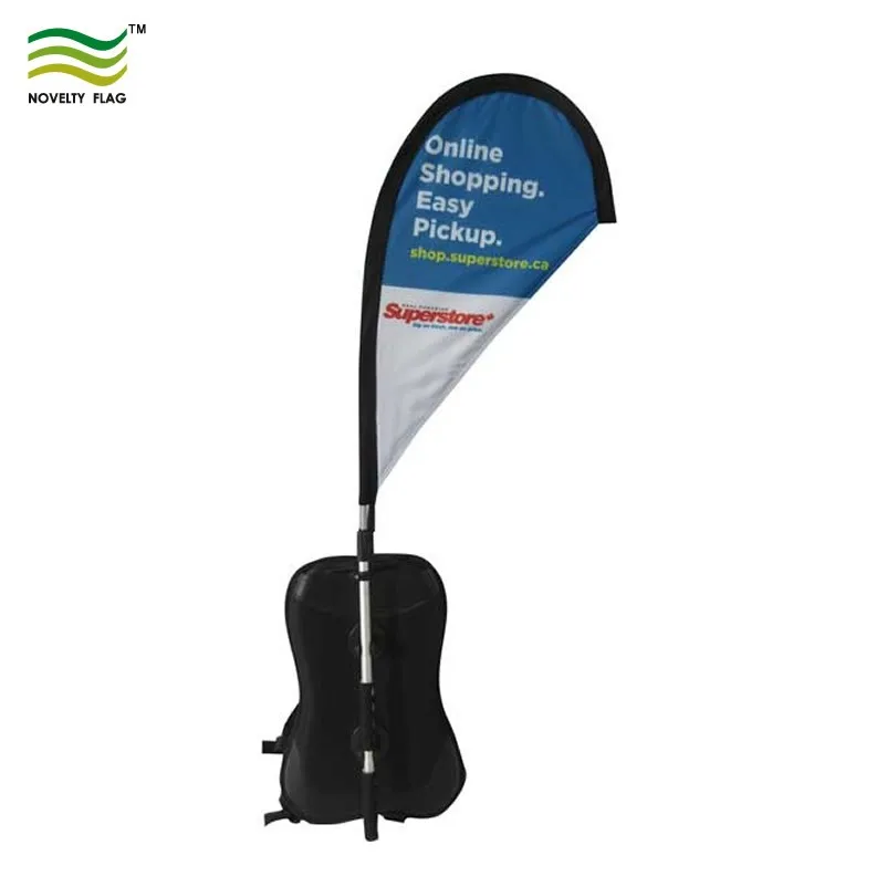 Advertising Walking Moving Banner Teardrop Backpack Flag Buy