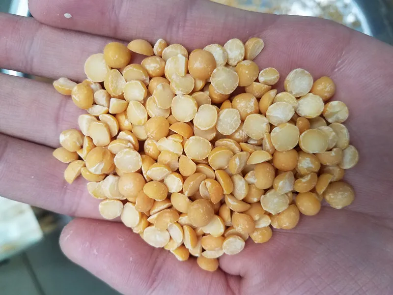 green pea peeling machine