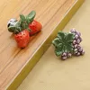 Made in China decorative children strawberry ceramic door knobs