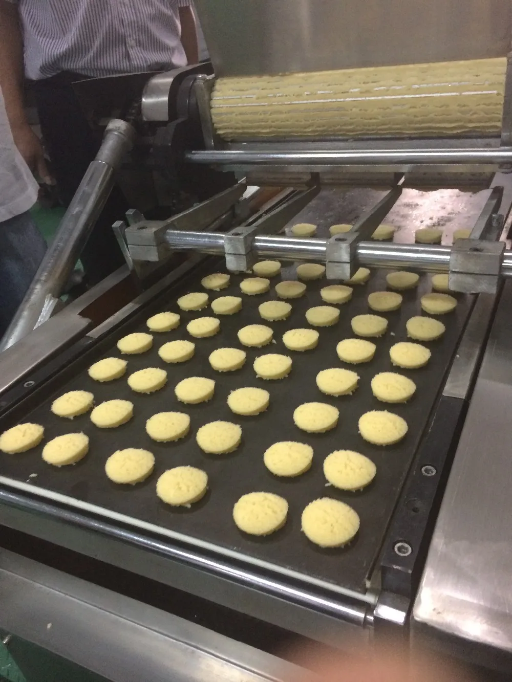 Hot sale KH-QQJ-400 mechanical small cookie depositor machine