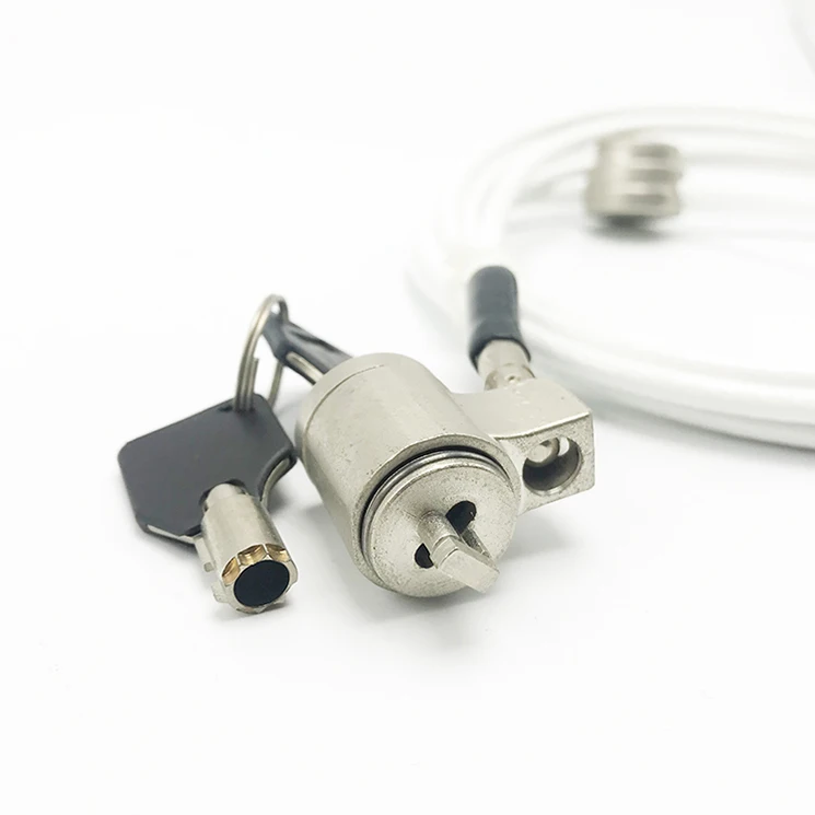 Keyed Laptop Lock With Zinc Alloy Rotating Lock Head Buy Keyed