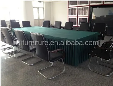 
meeting table skirting table cover 