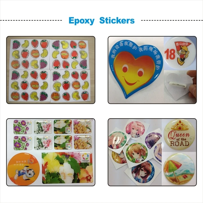 clear epoxy stickers