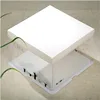 Hot sale food grade take away European cake box with transparent border