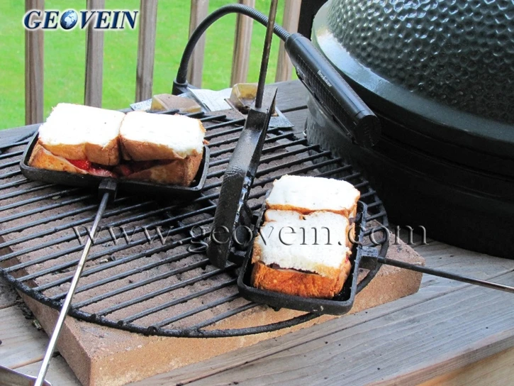 Camping Cooking Set Tools Cast Iron Double Pie Iron Buy Camping Pie Iron,Double Pie Iron