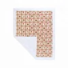 New flannelette mouse applique blanket newborn baby milestone blanket cashmere blanket