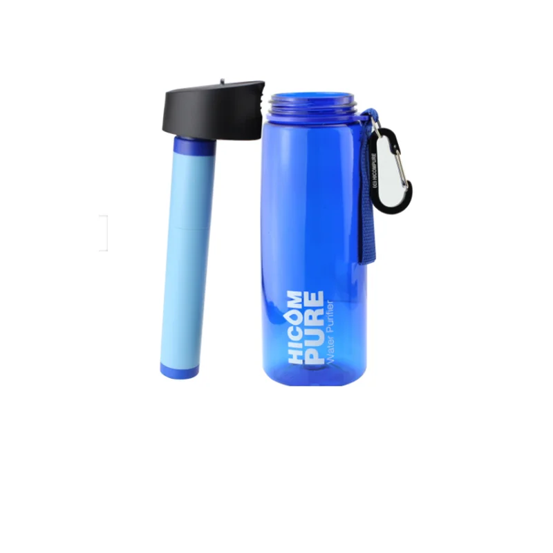 Outdoor Mini Water Filtration System 650ml Personal 0 01 Micron Outdoor Mini Water Filtration System 650ml Personal 0 01 Micron Portable Filter Bottle