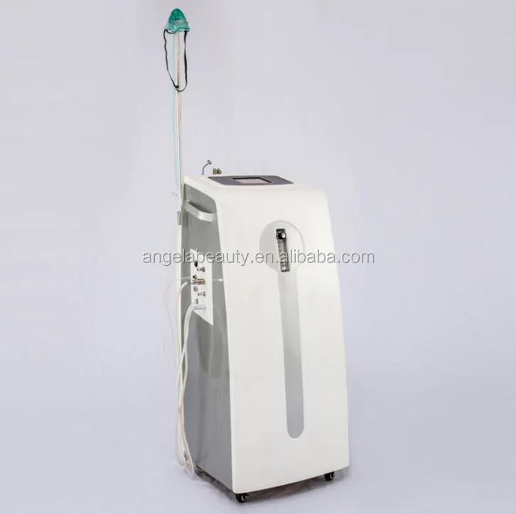 

Portable oxygen jet peel oxygen peel skin rejuvenation with water spray, White
