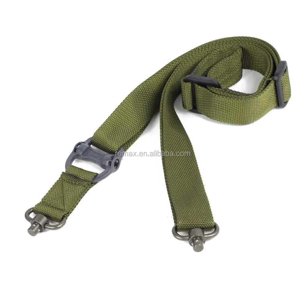 1.25" Tactical Replacement Shoulder Strap With Qd Metal Buckles Sling Adjustable Heavy Duty