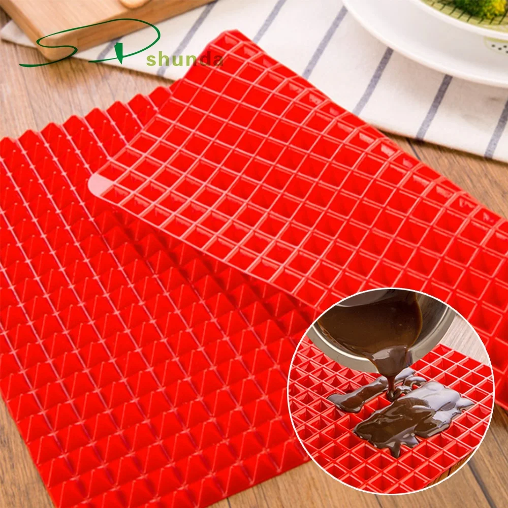 

2021 Trending products Large Size Kitchen Tools Creative Silicone Heat-resistant Nonstick Pan Pad Cooking Mats Oven Baking Mat, Custom