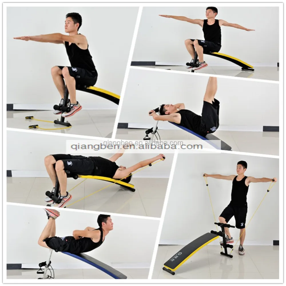Home Ab Exercise Equipment Sit Up Bench Power Bench Sit Up Bench